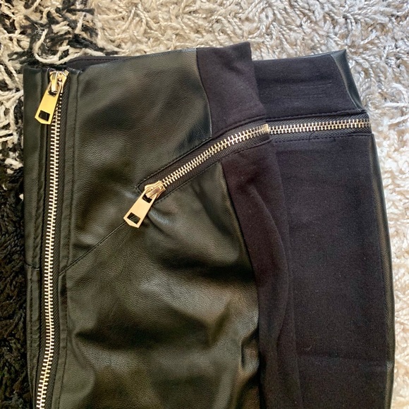 Black Faux Leather Mini Skirt, Size M *Brand New* - Picture 4 of 4